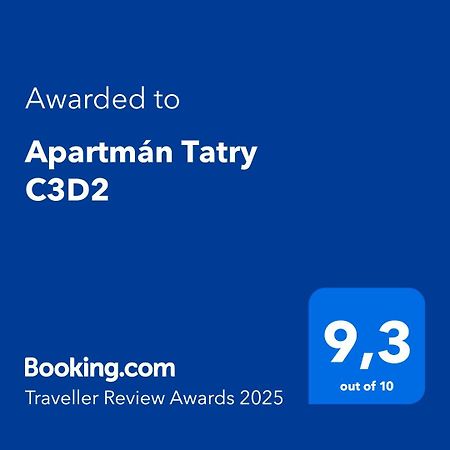 Apartman Tatry C3D2 Vel'ka Lomnica Exteriör bild